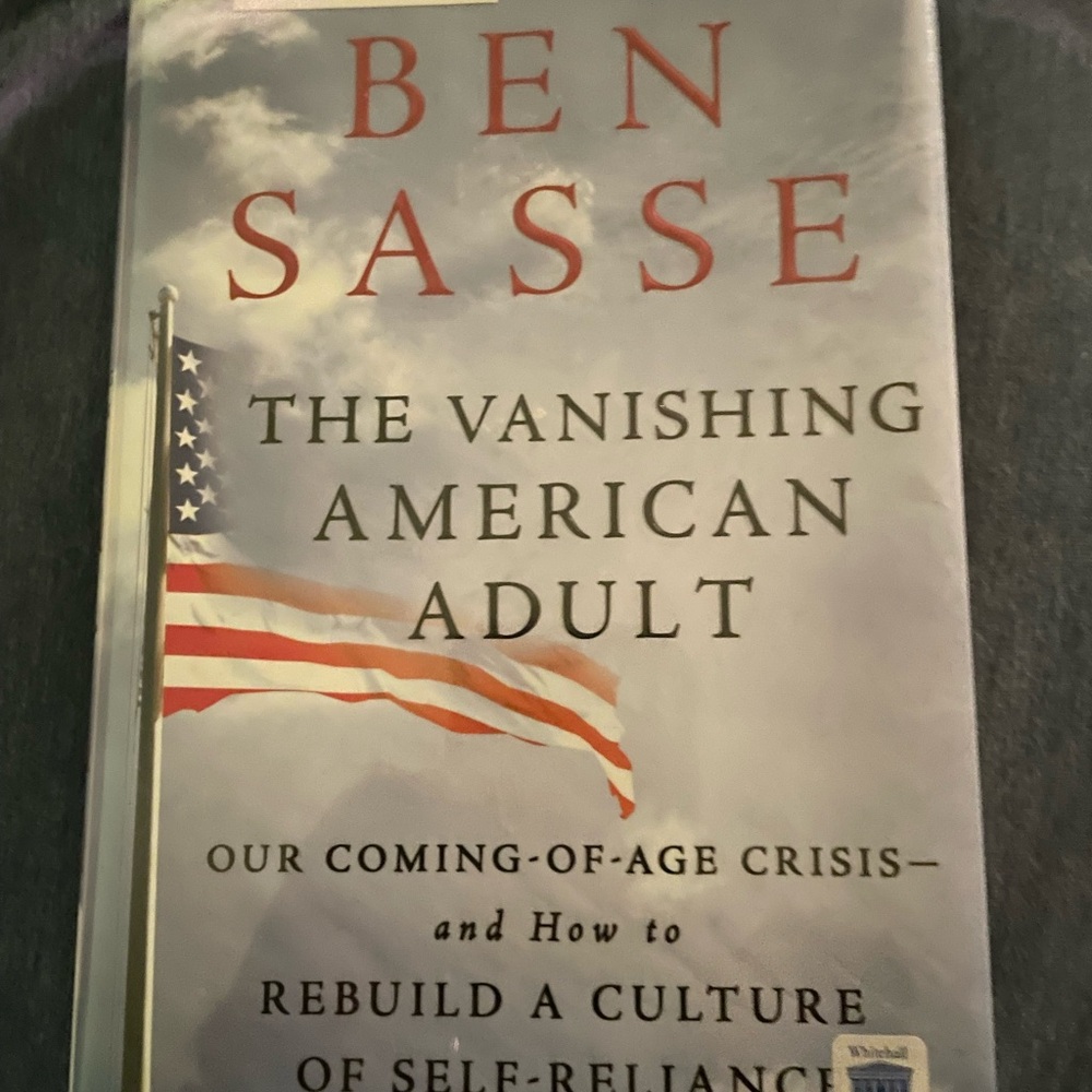 The Vanishing American Adult Book